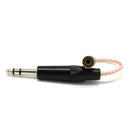 1pack 4.4mm Balanced Male to 6.35mm Balanced Female HiFi Audio Adapter Cable 6.35mm TRS Stereo Audio Cable,White
