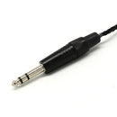 4.4mm Balance Male Plug To 6.35mm Balance Female (4.4mm To 6.35mm) Black