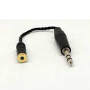 4.4mm Balance Male Plug To 6.35mm Balance Female (4.4mm To 6.35mm) Black