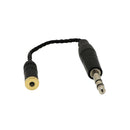 4.4mm Balance Male Plug To 6.35mm Balance Female (4.4mm To 6.35mm) Black