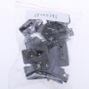 10 Pieces AC Power Jack Socket AC-027 250V/10A 2 Pin Connectors Panel Adapter Tool Kits