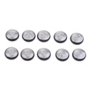 10x Replacement Metal Earphone Case Cover 15.4mm for 13-15mm Unit Black