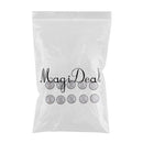 10x Replacement Metal Earphone Case Cover 15.4mm for 13-15mm Unit Black