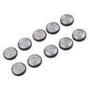 10x Replacement Metal Earphone Case Cover 15.4mm for 13-15mm Unit Black