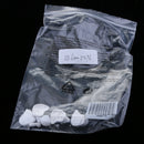 New Replacement Earpieces 10mm DIY In-Ear Headphones Custom Molded Earbuds White
