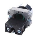 XB2-BA42 Momentary Round Self-Reset Flush Pushbutton Push Button Switch Flat 1 NC N/C 22mm Green