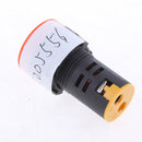 AD16-22DS 22mm Mounting 220V 20mA Energy Saving Yellow LED Indicator Light