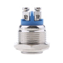 New Round Steel Waterproof Push Button Switch 16mm with LED for Car Light