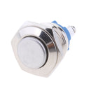 New Round Steel Waterproof Push Button Switch 16mm with LED for Car Light