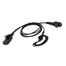 G Shape Earpiece Headset Headphone With Big PTT for Hytera Radio PD580 PD700 PD780 PT580H PT-580 etc
