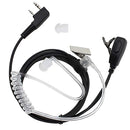 2 Pin PTT Walkie Headset With Microphone For KENWOOD QUANSHENG TYT BAOFENG