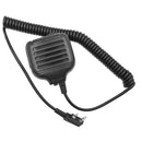 Two Way Radio Waterproof Remote Speaker Microphone Black with 3.5mm Jack