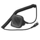 Two Way Radio Waterproof Remote Speaker Microphone Black with 3.5mm Jack