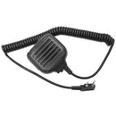 Two Way Radio Waterproof Remote Speaker Microphone Black with 3.5mm Jack