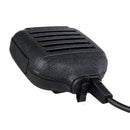 Two Way Radio Waterproof Remote Speaker Microphone Black with 3.5mm Jack
