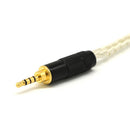 0.2m DIY 2.5mm Male To 3.5mm Female Balanced Output Adapter Cables Wire New