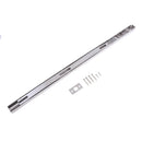 Door Flush Bolt - 20 Inch Concealed Security Door Lock For French Doors,Composite Doors,Wood Doors,Double Doors,Dummy Doors,Brush Stainless Steel Finish