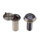 Entry Door Viewer Pure Copper HD 200 Wide Angle with Back Cover for 14mm Bronze