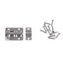 Stainless Steel Cabinet Door Latch Security Lock Bolt With Screws 2 Inch