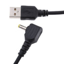 USB to Right Angle 90 Degree DC 4.0*1.7mm 5VDC 3A Barrel Jack Power Cable 1meters/3ft