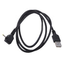 USB 3A Male Plug To 90 degrees 2.5*0.7mm Male DC Power Supply Cable