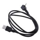 USB 3A Male Plug To 90 degrees 2.5*0.7mm Male DC Power Supply Cable