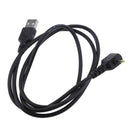 USB 3A Male Plug To 90 degrees 2.5*0.7mm Male DC Power Supply Cable