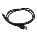 USB 3.0 A Male to DC 3.5*1.35mm 5 Volt DC Connector Charge Barrel Jack Power Cable Black