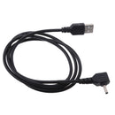 USB 3A Male Plug To 90 degrees 3.5*1.35mm Male DC Power Supply Cable