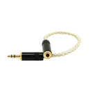 3.5mm Male to Female Stereo Audio Cable 20cm