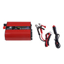 Car 500W Power Inverter DC 24V To AC 220V Sine Wave Dual USB Converter,red