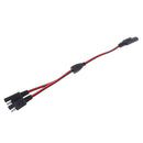 Premium 18AWG Hot Solar Battery SAE Plug 1 to 2 Harness DIY Extension Lines Connector Cable