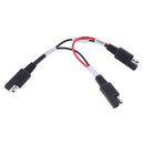 Universal 18AWG SAE 3 Way Extension Adapters Splitter Cables For Car Motor Solar Panel Batteries