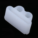Portable Anti-lost Strap Silicone Case Holder for Apple AirPod,Transparent color