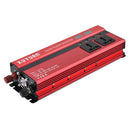 12V To 220V 2000W Car Power Inverter Modified Sine Wave Converter 4 USB Port With LED Display
