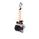 Anti Theft Spring Rope Motorbike Brake Lock Stretchable Security 0.6m Silver