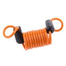 Anti Theft Spring Rope Motorbike Brake Lock Stretchable Security 0.6m Orange