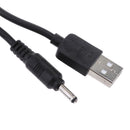 USB Male to DC 3.5*1.35mm DC 5V Power Plug Connector Cable ,USB to DC Charger Charging Power Cable Black 0.5m
