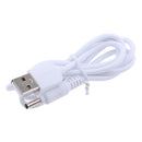 USB Male to DC 3.5*1.35mm DC 5V Power Plug Connector Cable ,USB to DC Charger Charging Power Cable White 1m