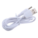 USB Male to DC 3.5*1.35mm DC 5V Power Plug Connector Cable ,USB to DC Charger Charging Power Cable White 1m