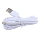 USB Male to DC 3.5*1.35mm DC 5V Power Plug Connector Cable ,USB to DC Charger Charging Power Cable White 1.5m