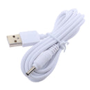 USB Male to DC 3.5*1.35mm DC 5V Power Plug Connector Cable ,USB to DC Charger Charging Power Cable White 1.5m