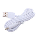 USB Male to DC 3.5*1.35mm DC 5V Power Plug Connector Cable ,USB to DC Charger Charging Power Cable White 1.5m