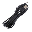 USB Male to DC 3.5*1.35mm DC 5V Power Plug Connector Cable ,USB to DC Charger Charging Power Cable Black 3meter