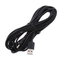USB Male to DC 3.5*1.35mm DC 5V Power Plug Connector Cable ,USB to DC Charger Charging Power Cable Black 5m