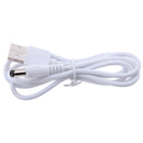 USB 3A Male to DC 5.5x2.5mm Male Adapter Cable 5 Volt DC Barrel Power Jack Charging Cable for Tablet, Electronic Dog, Access Control Attendance (DC5.5x2.5mm) 1meter