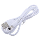 USB 3A Male to DC 5.5x2.5mm Male Adapter Cable 5 Volt DC Barrel Power Jack Charging Cable for Tablet, Electronic Dog, Access Control Attendance (DC5.5x2.5mm) 1meter