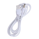 USB 3A Male to DC 5.5x2.5mm Male Adapter Cable 5 Volt DC Barrel Power Jack Charging Cable for Tablet, Electronic Dog, Access Control Attendance (DC5.5x2.5mm) 2meter