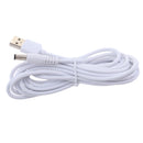 USB 3A Male to DC 5.5x2.5mm Male Adapter Cable 5 Volt DC Barrel Power Jack Charging Cable for Tablet, Electronic Dog, Access Control Attendance (DC5.5x2.5mm) 3meter