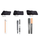 1pcs Self-adhesive Leather Pen Holder with Elastic Loop for Notebooks, Journals,Calendars and Planners 20mm (Black)